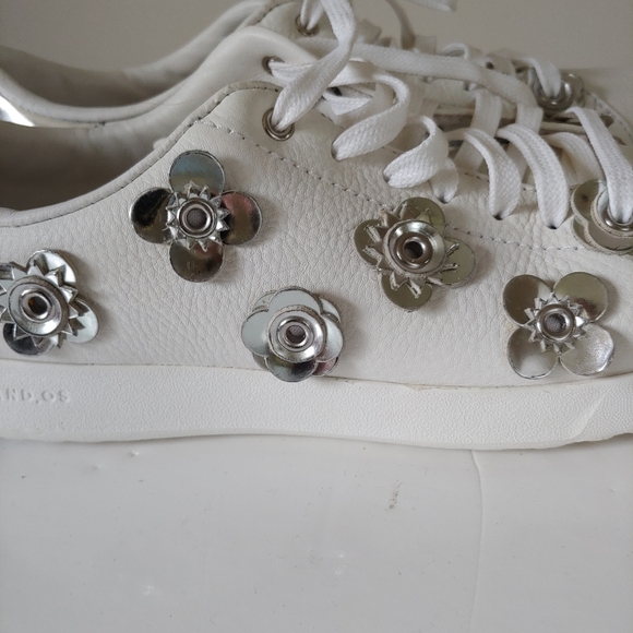 Cole Haan Grandpro Tennis Leather Sneakers  White Size 10.5 - Picture 11 of 15